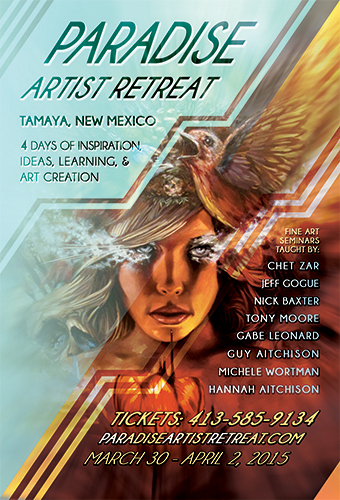 Paradise Artist Retreat Shop 4-pack