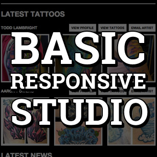 TattooNOW Basic Studio Website